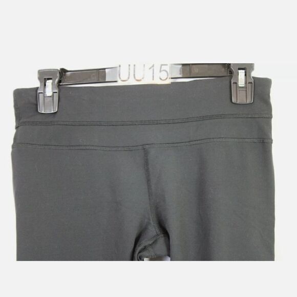 Lululemon Run Inspire Crop II BLACK GRAY WOMEN'S SIZE 6 CAN NOT FIND SIZE TAG - Picture 7 of 7